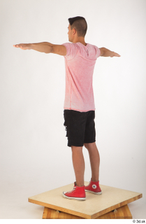  Colin black shorts clothing pink t shirt red shoes standing t-pose whole body 0004.jpg